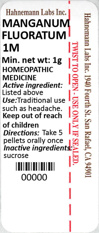 Manganum Fluoratum 1M 1g - Manganum Fluoratum 1M 1g